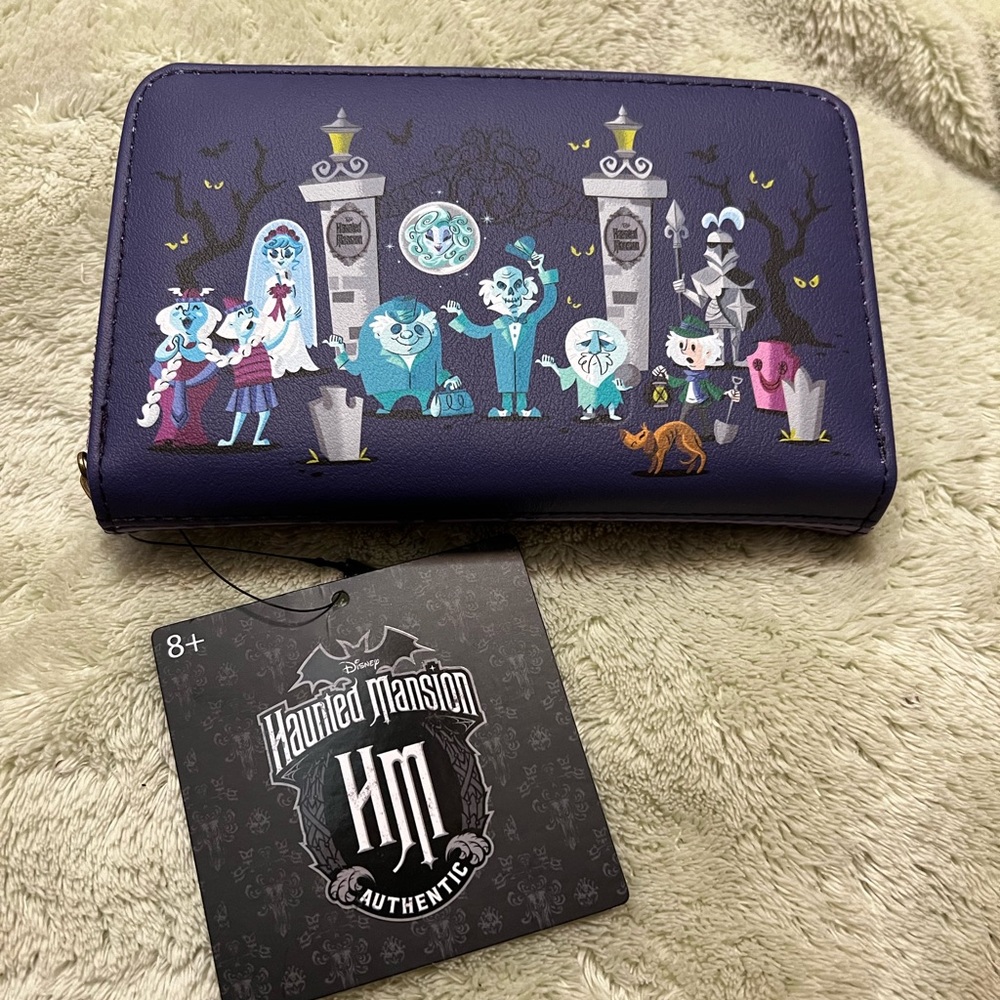 BNWT Loungefly Disney’s Haunted Mansion Wallet